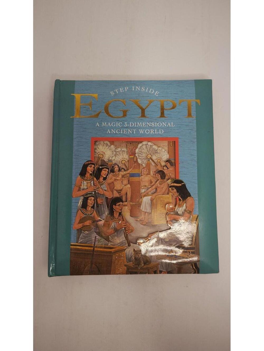 Step Inside Egypt Pop Up Book 2007 Sterling 3D Ancient World Illustrated Brian P